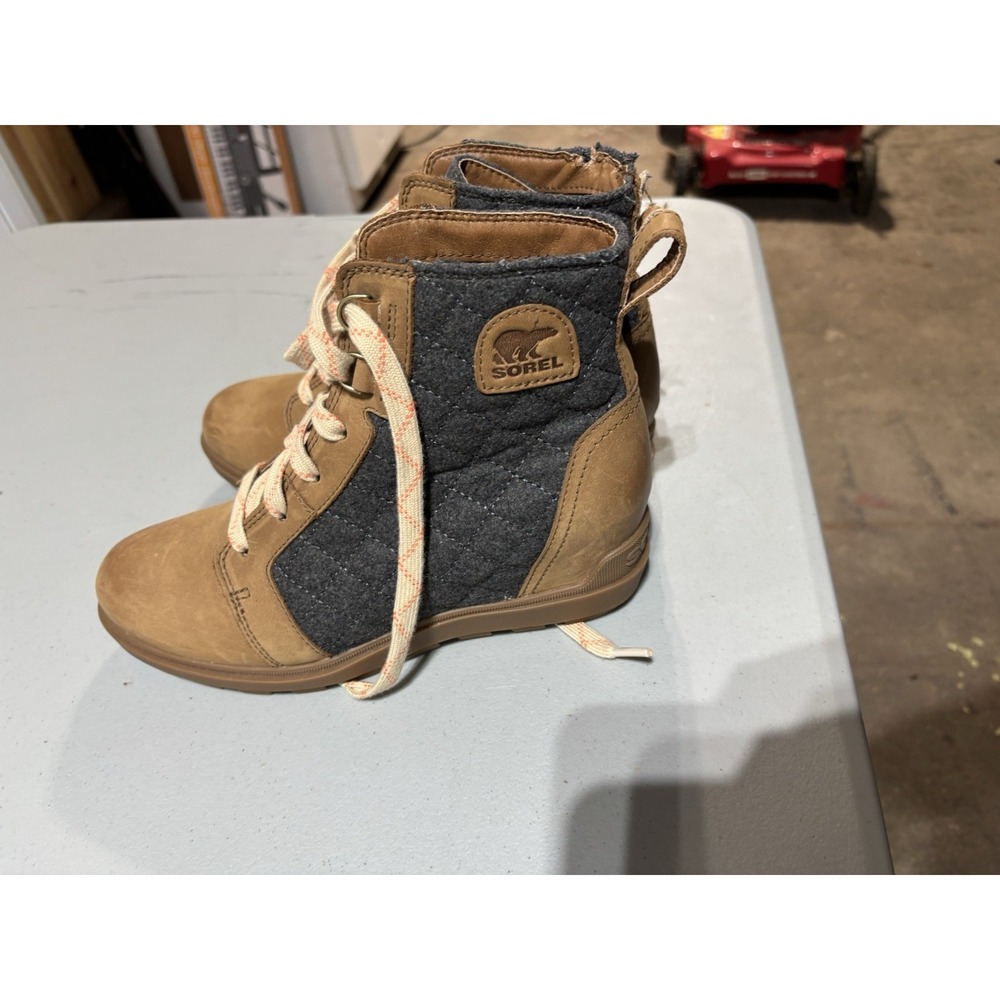 Sorel Evie II NW  Boots Womens 8.5 Waterproof Brown‎